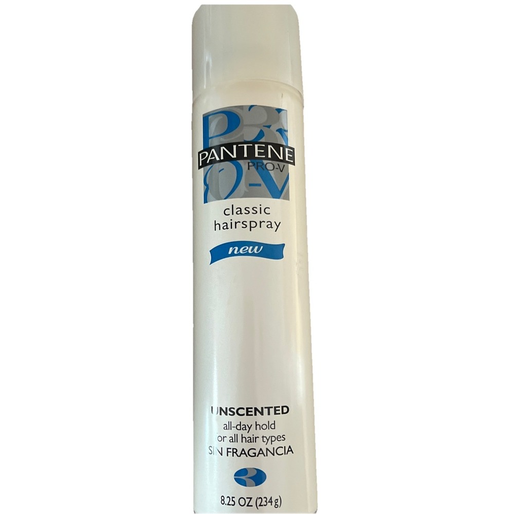 Pantene Pro-V Classic‎ Unscented Hairspray all day Hold  8.25 oz Discontinued
